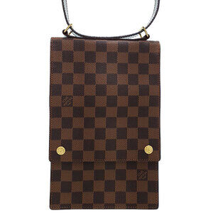 Louis Vuitton Damier Ebene Brown Portobello Shoulder Bag